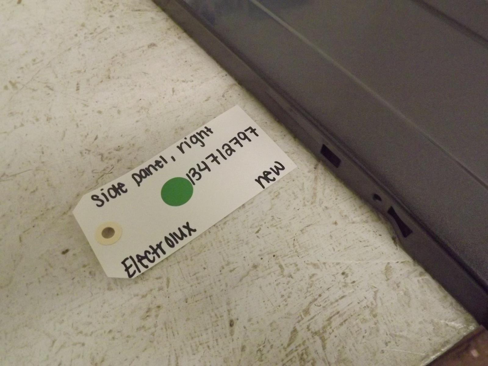 Electrolux Dryer 134712797 Side Panel, Right New Electrolux Dryer 134712797 Side Panel, Right New